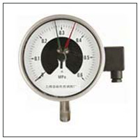 防爆感应式电接点压力表 YXG-1525-B/12