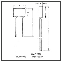 热电阻感温元件 WZP-002 WZP-003 WZP-003A