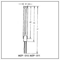 热电阻感温元件 WZP-010 WZP2-010